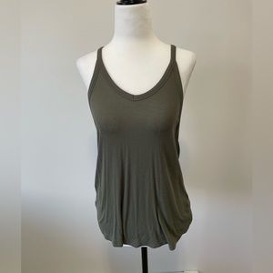 Double Zero Green Tank Top - Size Large